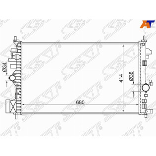 Радиатор OPEL INSIGNIA 1.6/1.8 (бензин) 08- SAT
