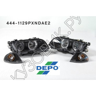 Тюнинг-фары (комплект) BMW E46 (1998-2001) DEPO