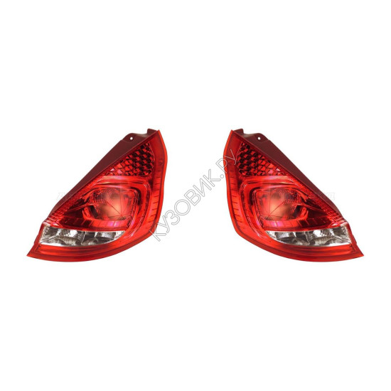 Фонари задние Форд Фиеста Ford Fiesta 6 (2008-) комплект 2 штуки левый и правый SAT высокое качество