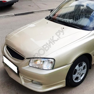 Капот в цвет кузова Hyundai Accent (1999-2012) Капот в цвет кузова Hyundai Accent (1999-2012)