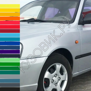 Крыло переднее левое в цвет кузова Hyundai Accent (1999-2012) Крыло переднее левое в цвет кузова Hyundai Accent (1999-2012)
