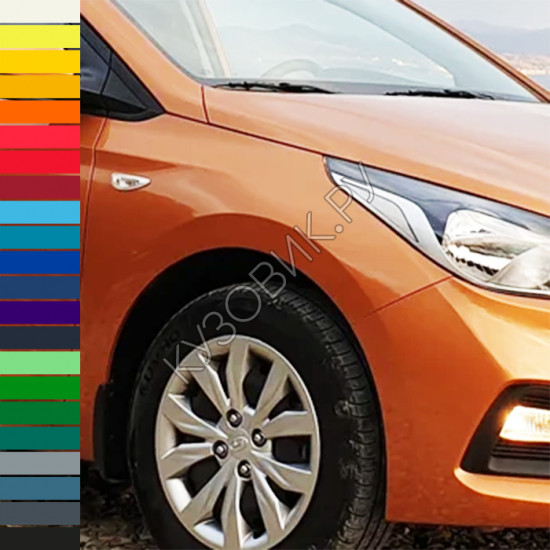 Крыло переднее правое в цвет кузова Hyundai Solaris 2 (2017-2020)