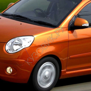 Крыло переднее левое в цвет кузова Kia Picanto 1 (2008-2011) рестайлинг