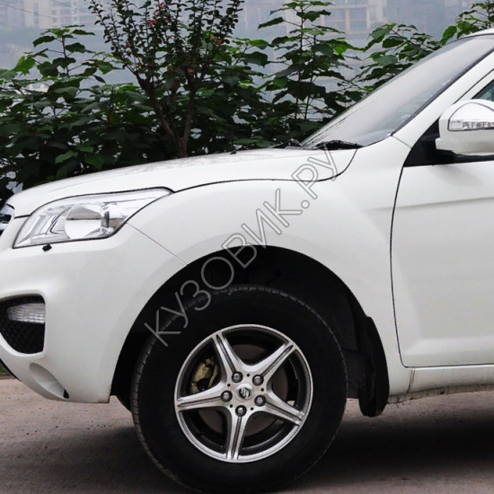 Крыло переднее левое в цвет кузова Lifan X60 (2011-2015)