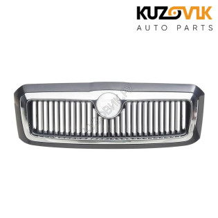 Решётка радиатора Skoda Octavia A4 Tour (2000-2011) в сборе с хром молдингом KUZOVIK