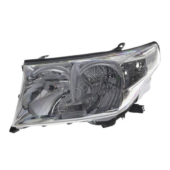 Фара левая без корректора Toyota Land Cruiser 200 (2008-2011)