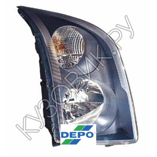 Фара правая Volkswagen Crafter (2006-) DEPO